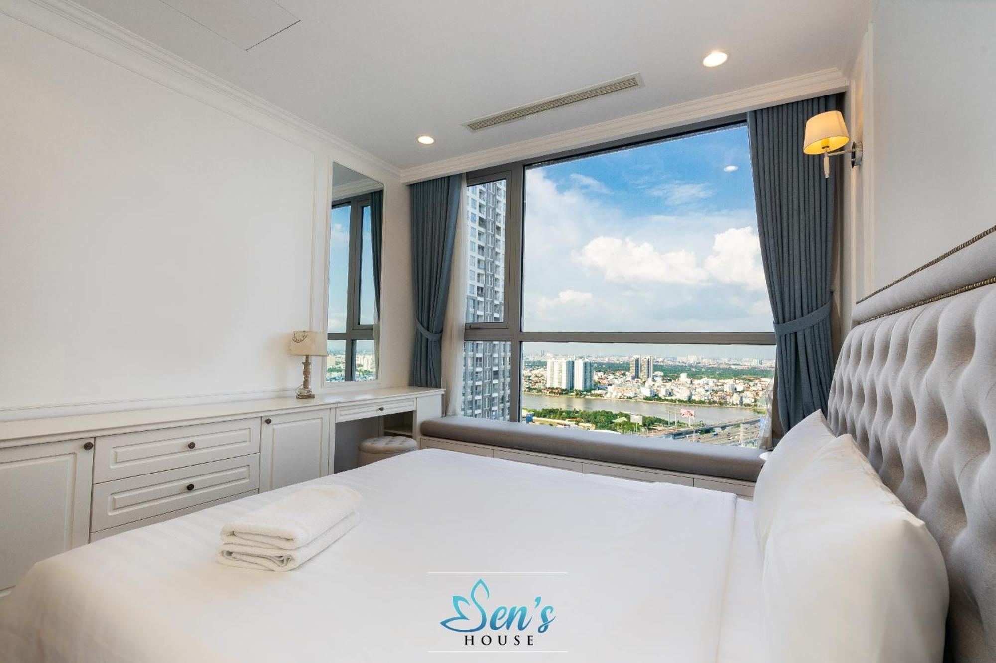 Free Airport Pick-Up - Luxury 3Br L3 High Floor With River View L3-30 โฮจิมินห์ซิตี้ ภายนอก รูปภาพ