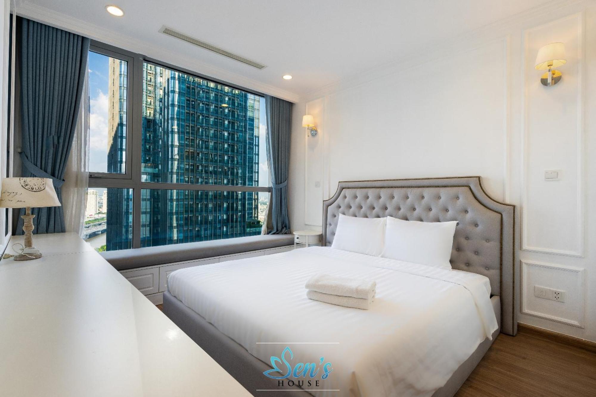 Free Airport Pick-Up - Luxury 3Br L3 High Floor With River View L3-30 โฮจิมินห์ซิตี้ ภายนอก รูปภาพ